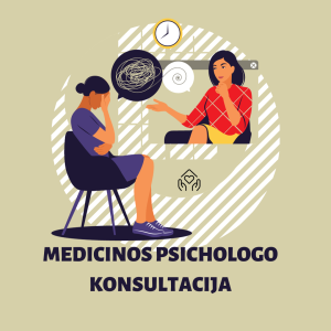 Medicinos psichologo konsultacija
